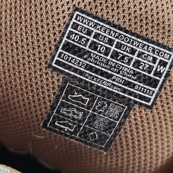 Keen Leather Hiking Boots  Keen Dry   womens size 10 - Picture 6 of 6